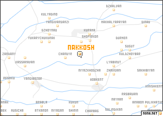 map of Nakkosh