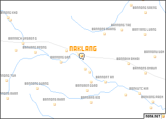 map of Na Klang