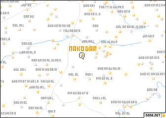 map of Nakodar