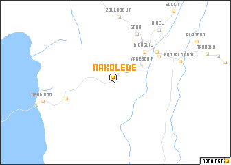 map of Nakolédé