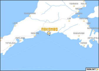 map of Nakombo