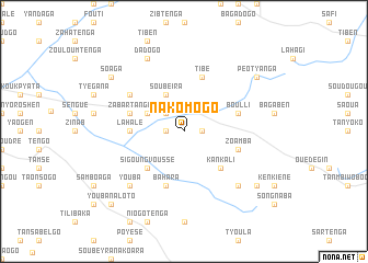 map of Nakomogo