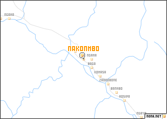 map of Nakonmbo