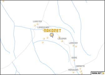 map of Nakoret