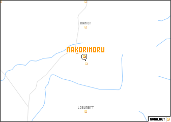 map of Nakorimoru