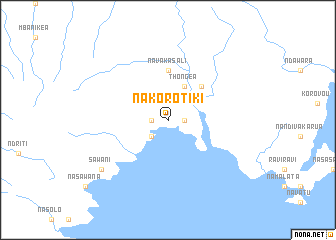 map of Nakorotiki