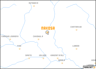 map of Nakosa