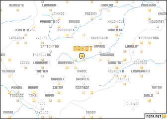 map of Na Kot
