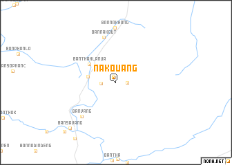 map of Nakouang