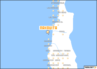 map of Nakouita