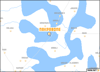 map of Nakpabone