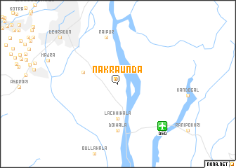 map of Nakraunda