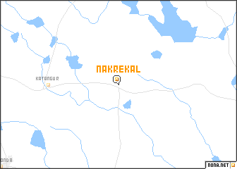 map of Nakrekal