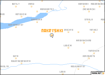 map of Nakryshki