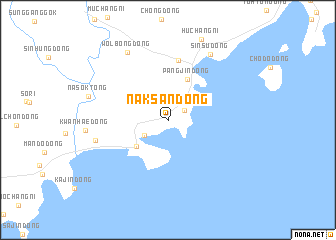 map of Naksan-dong