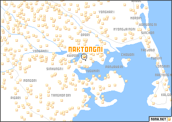 map of Naktong-ni