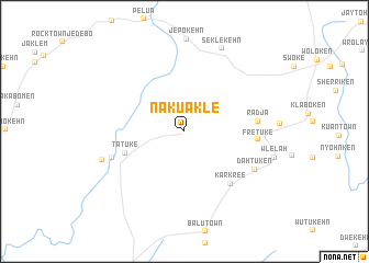 map of Nakuakle