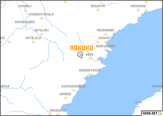 map of Nakuku
