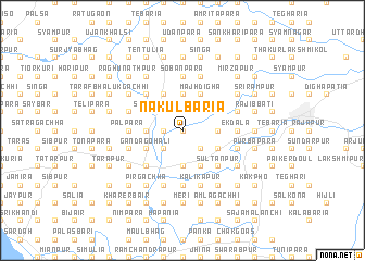 map of Nakulbāria