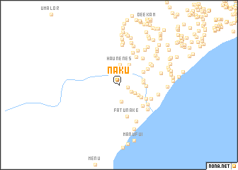 map of Naku