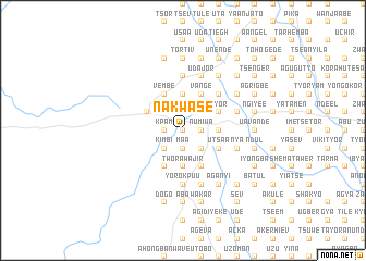 map of Nakwase