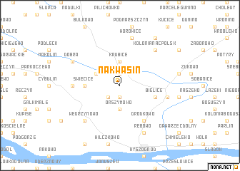 map of Nakwasin