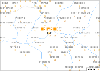 map of Nakyaing