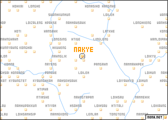 map of Na-kye