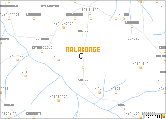 map of Nalakonge