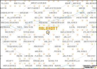 map of Nalamont