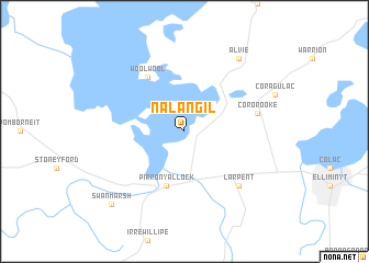 map of Nalangil