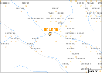 map of Na Làng