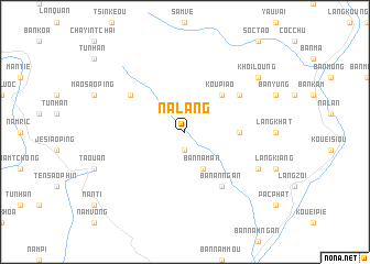 map of Na Làng