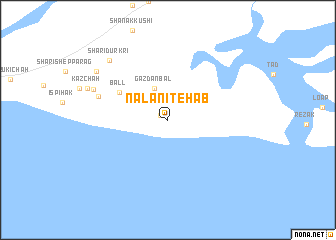 map of Nālāni Tehab