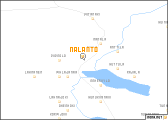 map of Näläntö