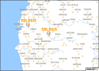 map of Nalasin