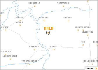 map of Nala