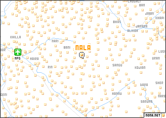 map of Nala