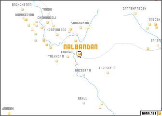 map of Nālbandān