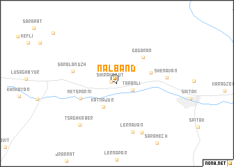 map of Nalband