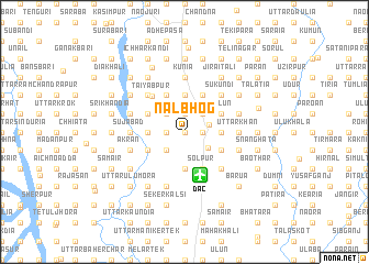 map of Nalbhog