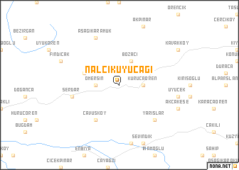 map of Nalcıkuyucağı