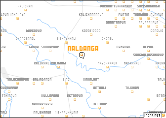 map of Naldānga