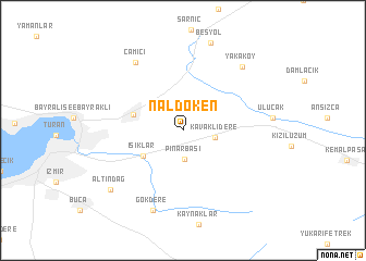 map of Naldöken