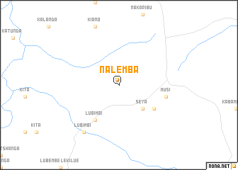 map of Nalemba