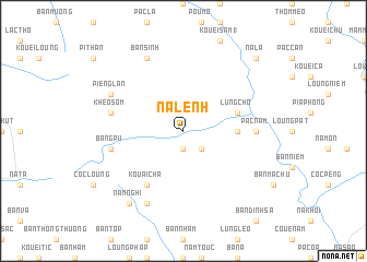 map of Na Lênh