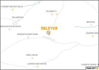 map of Naleyka