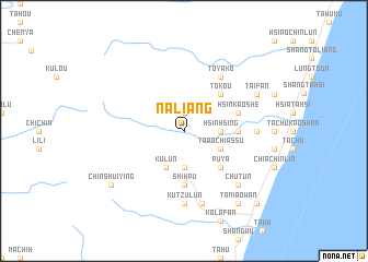 map of Na-liang