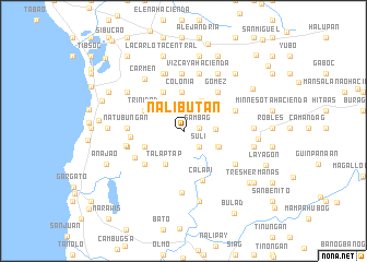 map of Nalibutan