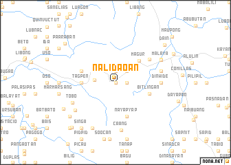 map of Nalidaoan